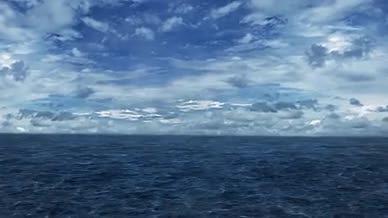 写实的天空大海带音效的背景视频视频的预览图